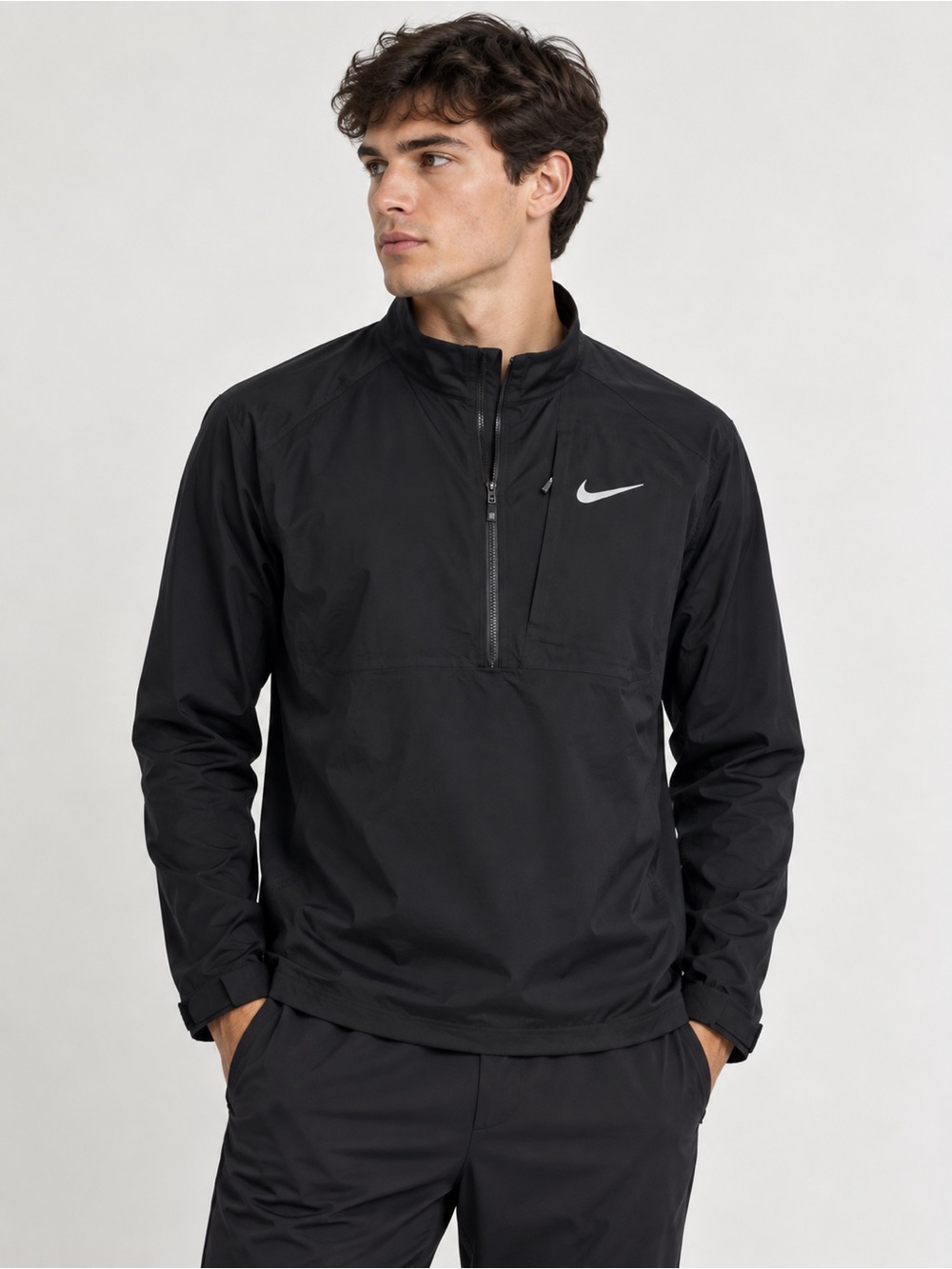 Nike Golf Storm-FIT 1/4 Zip Pullover Black Performance S 21x29.5